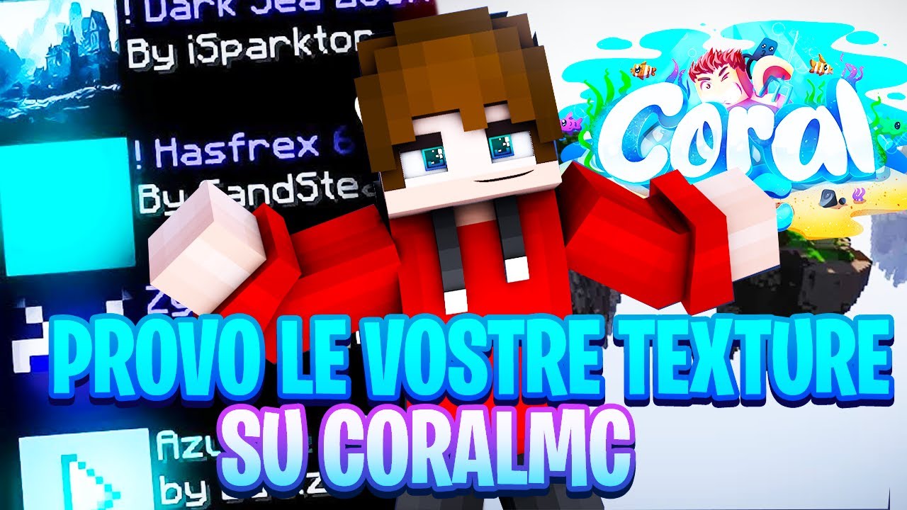 HO PROVATO le VOSTRE TEXTURE PACK su CORALMC!