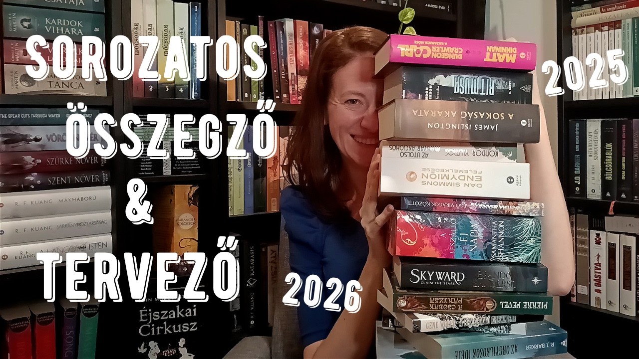 2025-ös sorozatos összegző és 2026-os tervező - vajon mit sikerül majd ebből elolvasni? :D