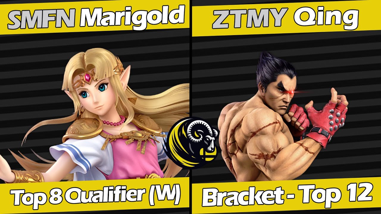 QuitYourFriendlies 65 Top 8 Qualifier - Marigold (Zelda) vs Qing (Bowser, Kazuya)
