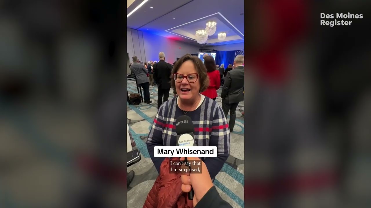 Trump wins Iowa: Poll that said Kamala Harris was ahead 'ignited fire' supporter says