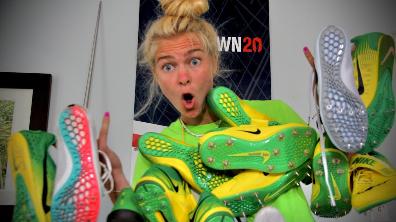 every track spike explained by a university of oregon heptathlete