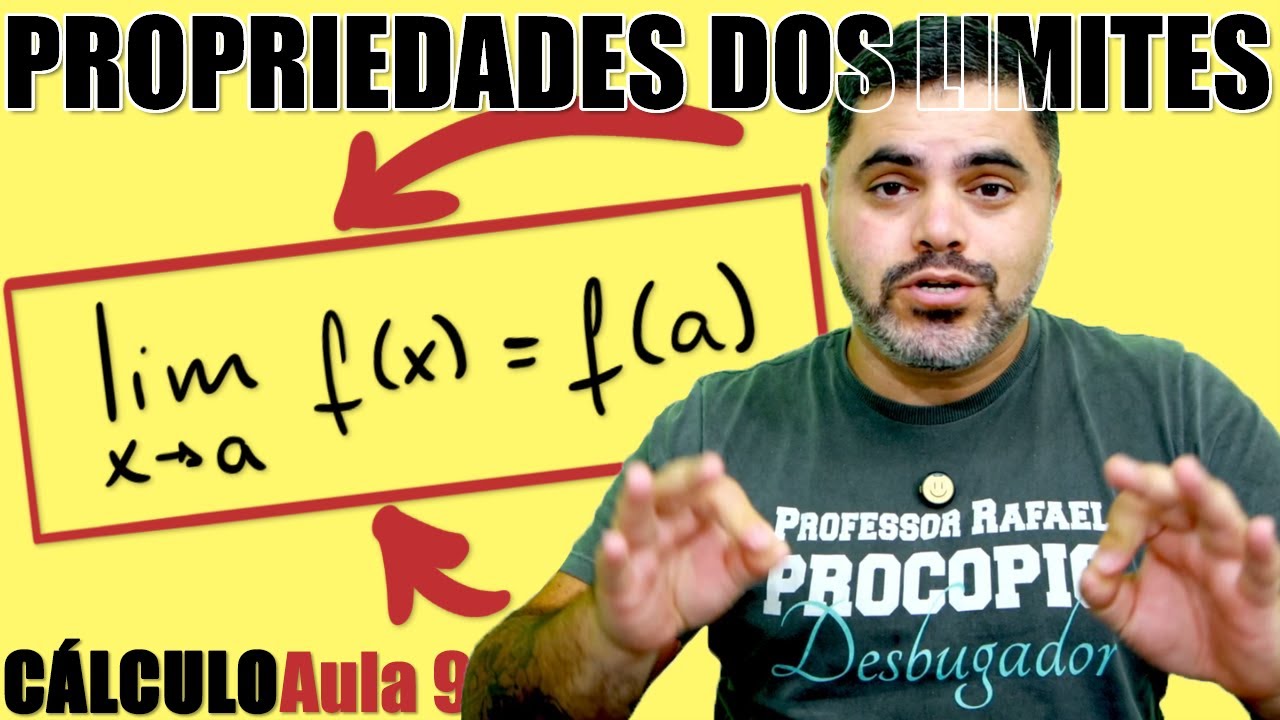 🟡 PROPRIEDADES DOS LIMITES (Cálculo de Limites FÁCIL E RÁPIDO!) | Curso de Cálculo 1 | Aula 9