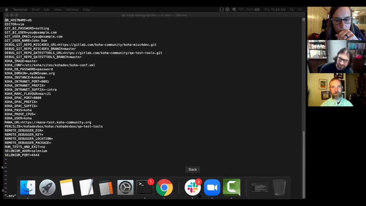 How to install and set up Koha testing docker