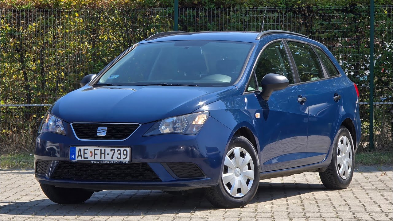 2016 Seat Ibiza ST Reference Plus 1.0 MPI 75HP Mediterranean Blue