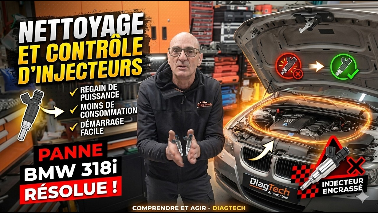 Panne BMW 318i et nettoyage injecteurs, je vous explique tout