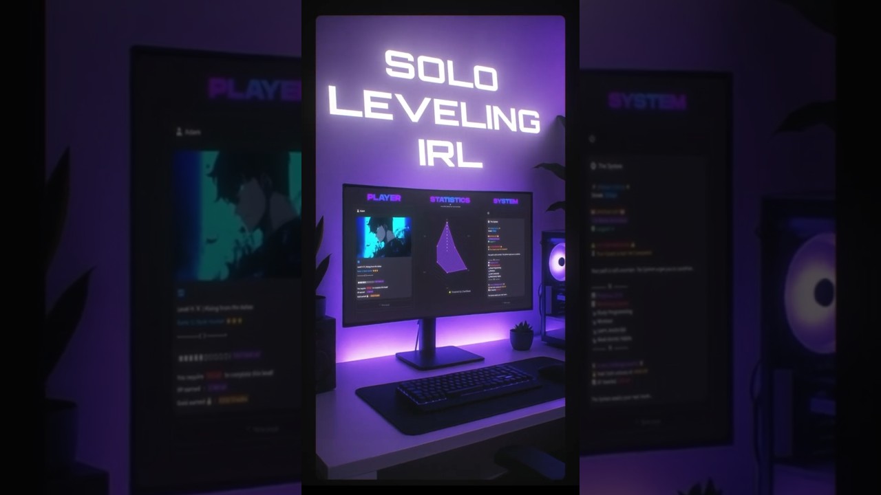 Solo Leveling Gamification Notion Template