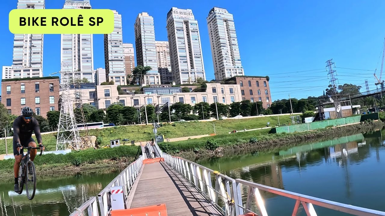 CICLOVIA RIO PINHEIROS AT&Eacute; PONTE LAGUNA - S&Atilde;O PAULO/SP