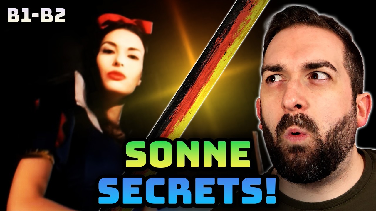 Rammstein &ldquo;Sonne&rdquo; &mdash; Translation, Klitschko Tribute & Snow White Symbolism (B1&ndash;B2)