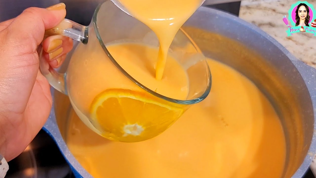 Atole de Naranja 🍊 😋 Cremosito