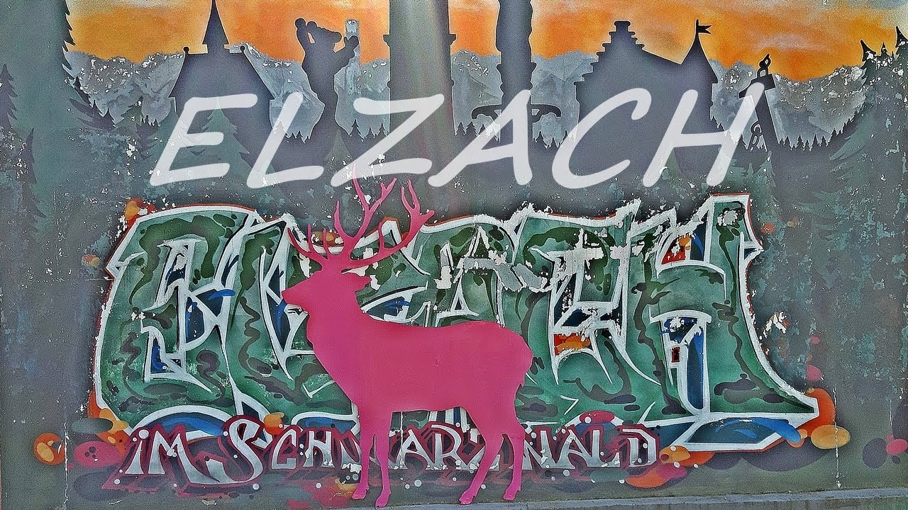 Stadt Elzach und St.Nikolaus Kirche