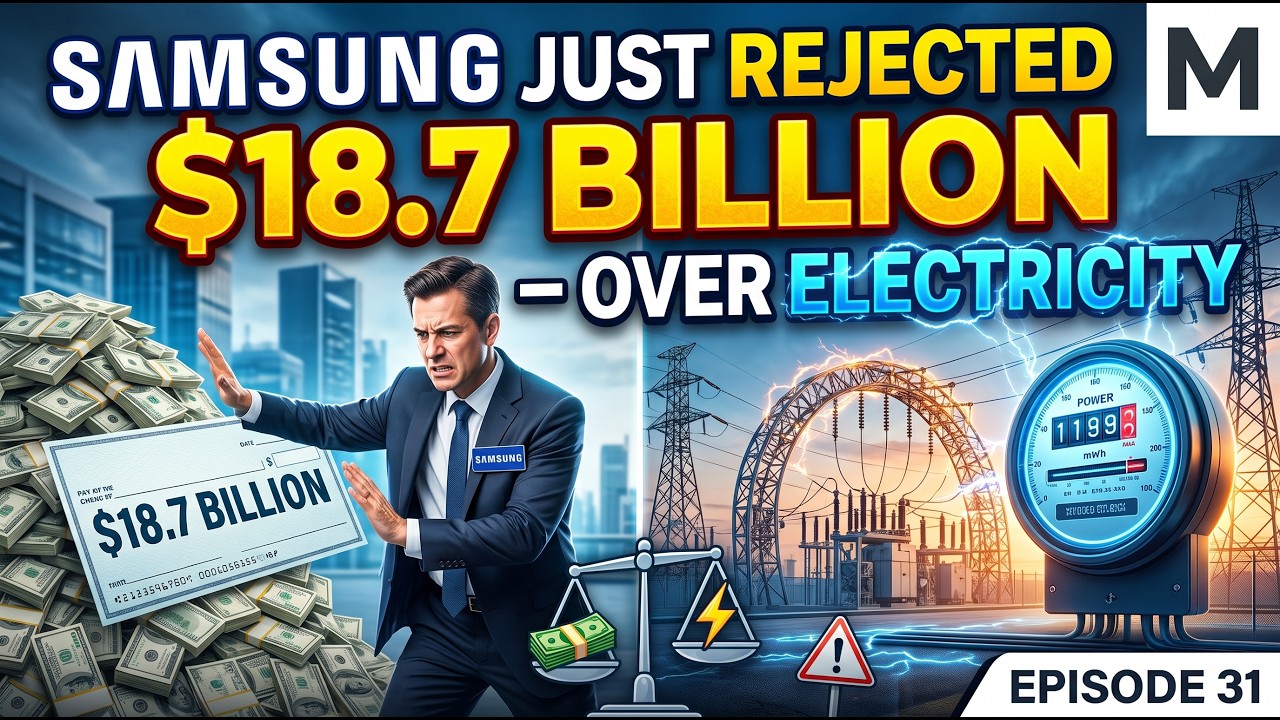 Samsung Just Rejected $18.7 Billion &mdash; Over Electricity