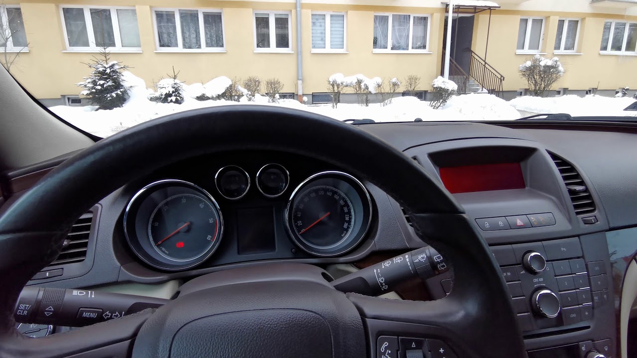 Opel Insignia cold start #2