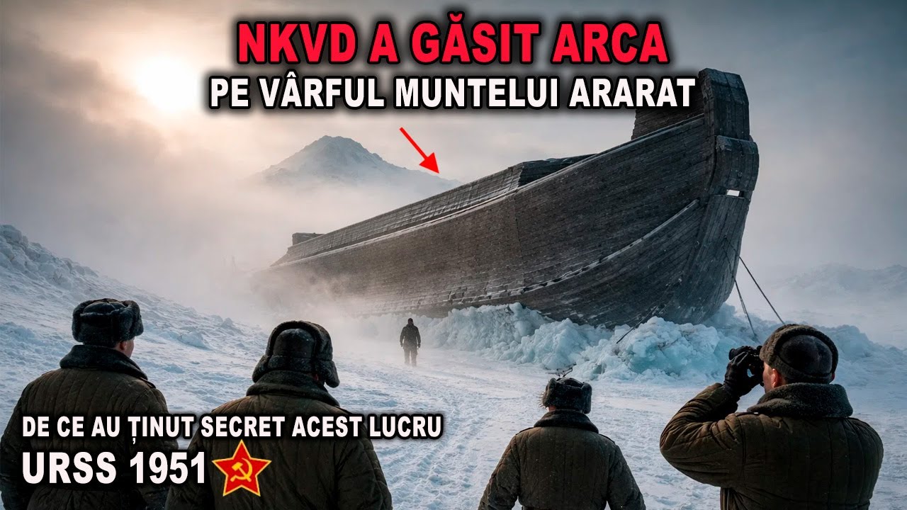 ARCA LUI NOE A FOST GĂSITĂ. Expediția secretă a NKVD pe Ararat — din 12 s-au întors 4
