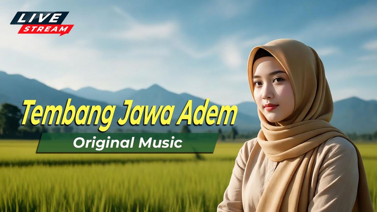 🎵 LIVE | Tembang Jawa Adem – Musik Original Santai