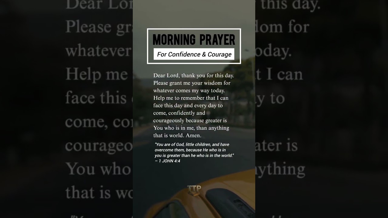 Odm&oacute;w tę potężną poranną modlitwę o pewność siebie i odwagę 🤲 #modlitwa #cytaty #wersetbiblijny #...