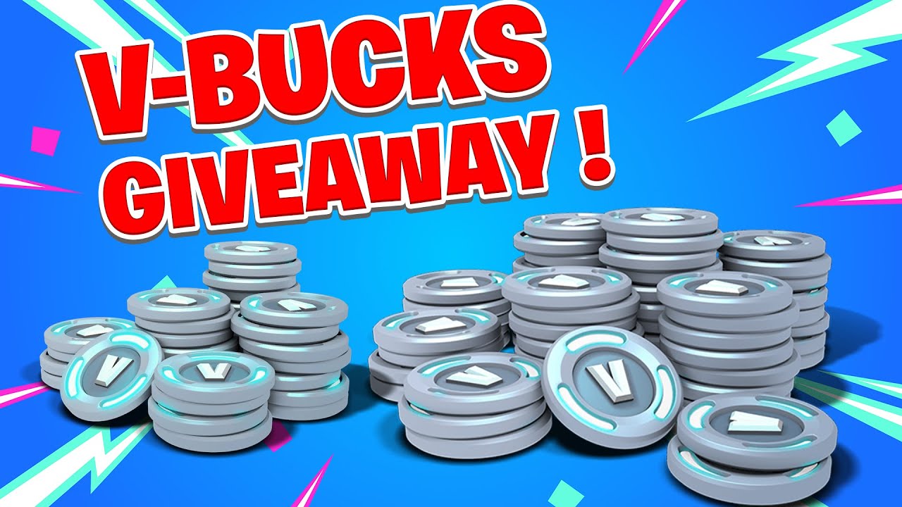 Free V Bucks Giveaway Live Stream