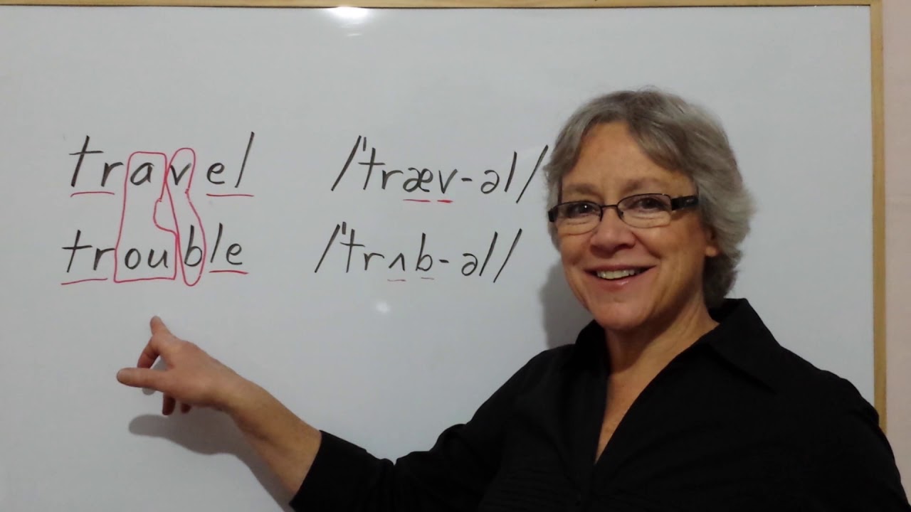 Как произносится TRAVEL TROUBLE - американский английский акцент
