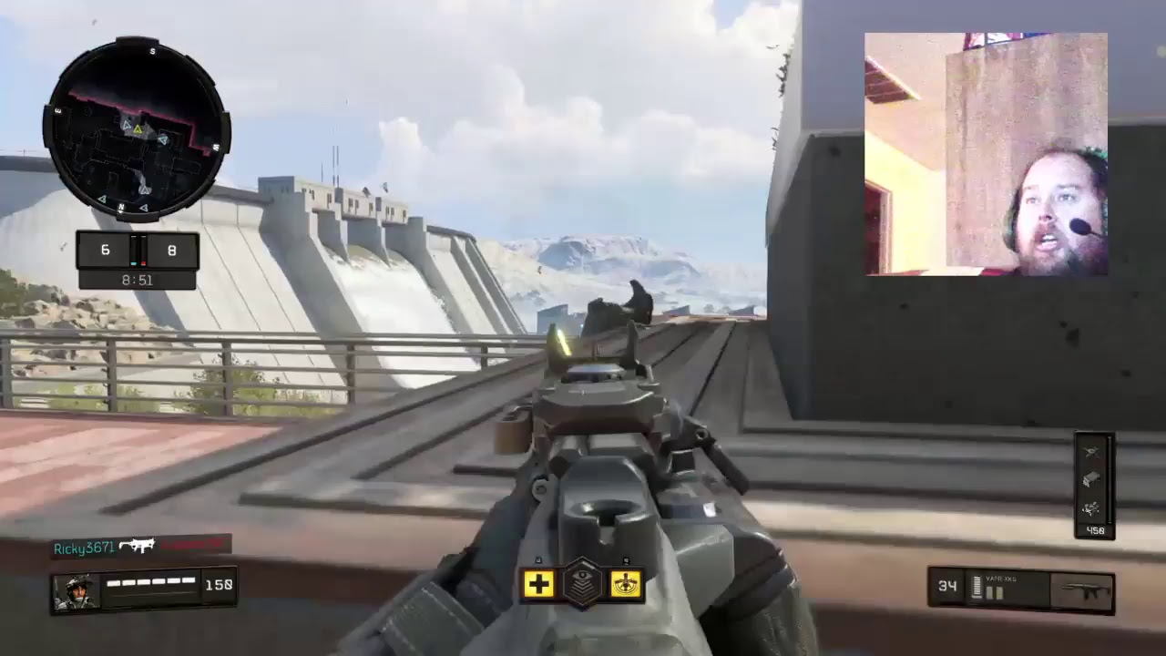 Evening COD BO4 gameplay Smokin Green Crack 1st on stream