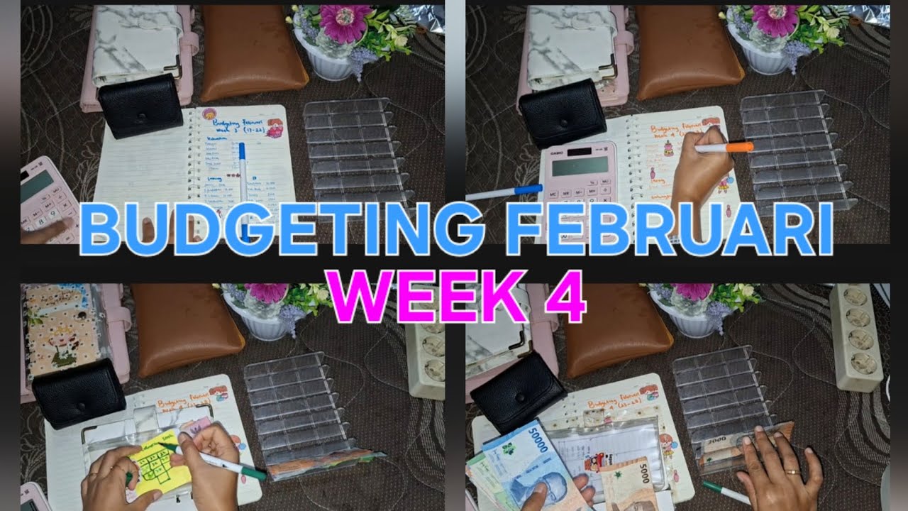 EVALUASI DAN BUDGETING FEBRUARI • WEEK 4 || #Giftawaydideskripsi🤗😇