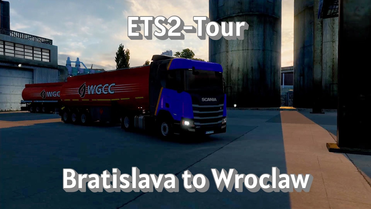 ETS2-Tour Bratislava to Wroclaw