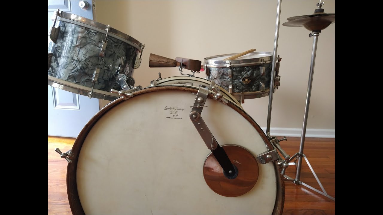 1954 Leedy & Ludwig drum kit