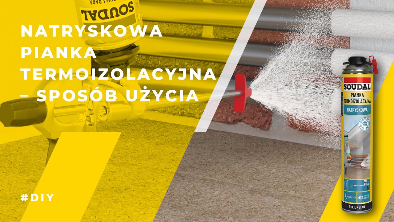 Natryskowa pianka termoizolacyjna w sprayu 🏠 Docieplanie pianką natryskową