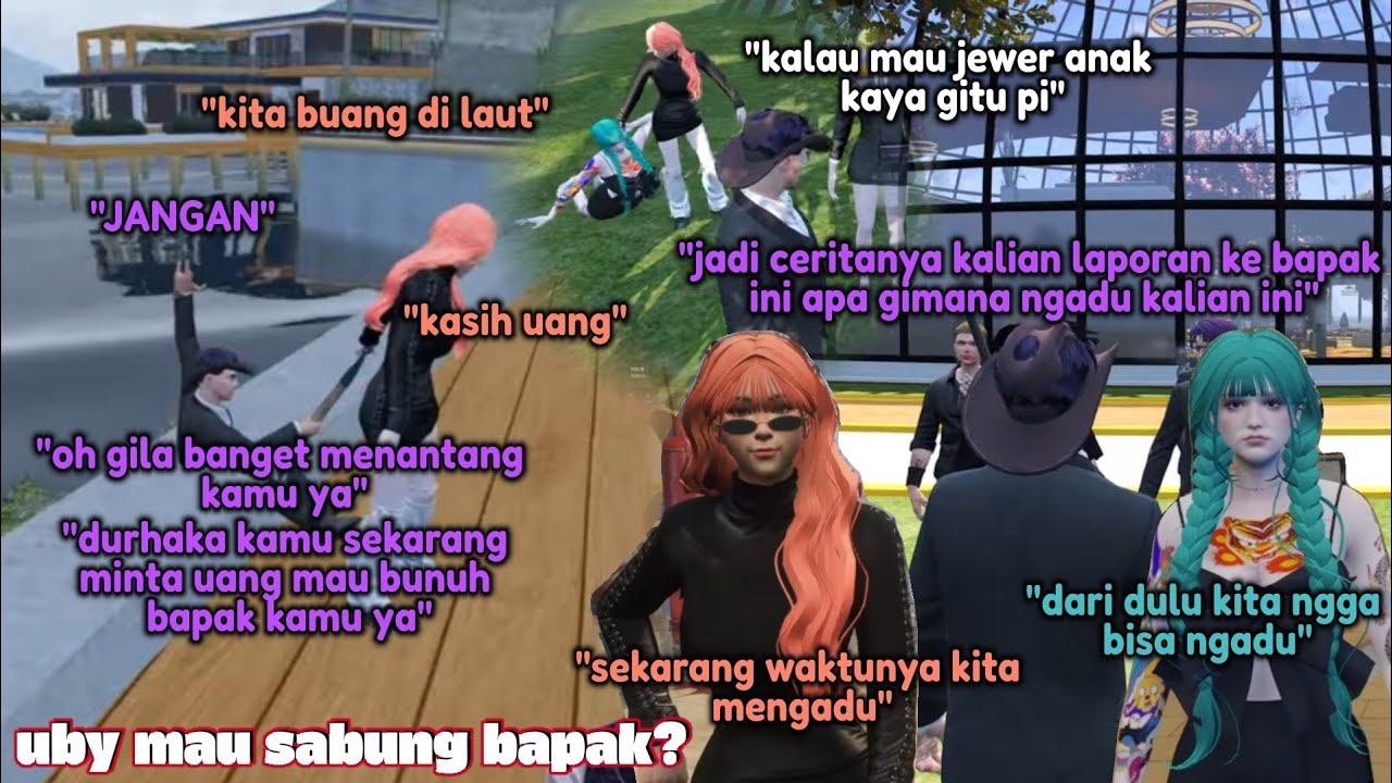 KESEHARIAN PAPI BERSAMA ANAK ANAK ANOMALINYA