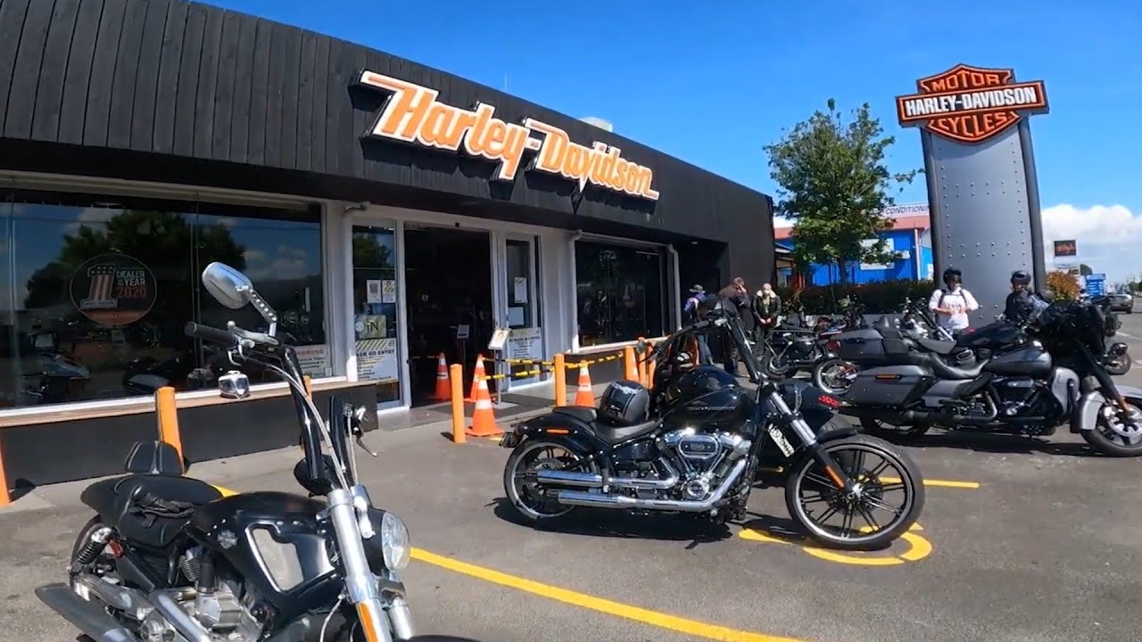 Auckland to Hamilton on the V-ROD Muscle