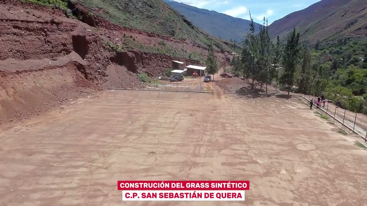 REINICIO CONSTRUCCIÓN GRASS SINTETICO EN S.S. DE QUERA