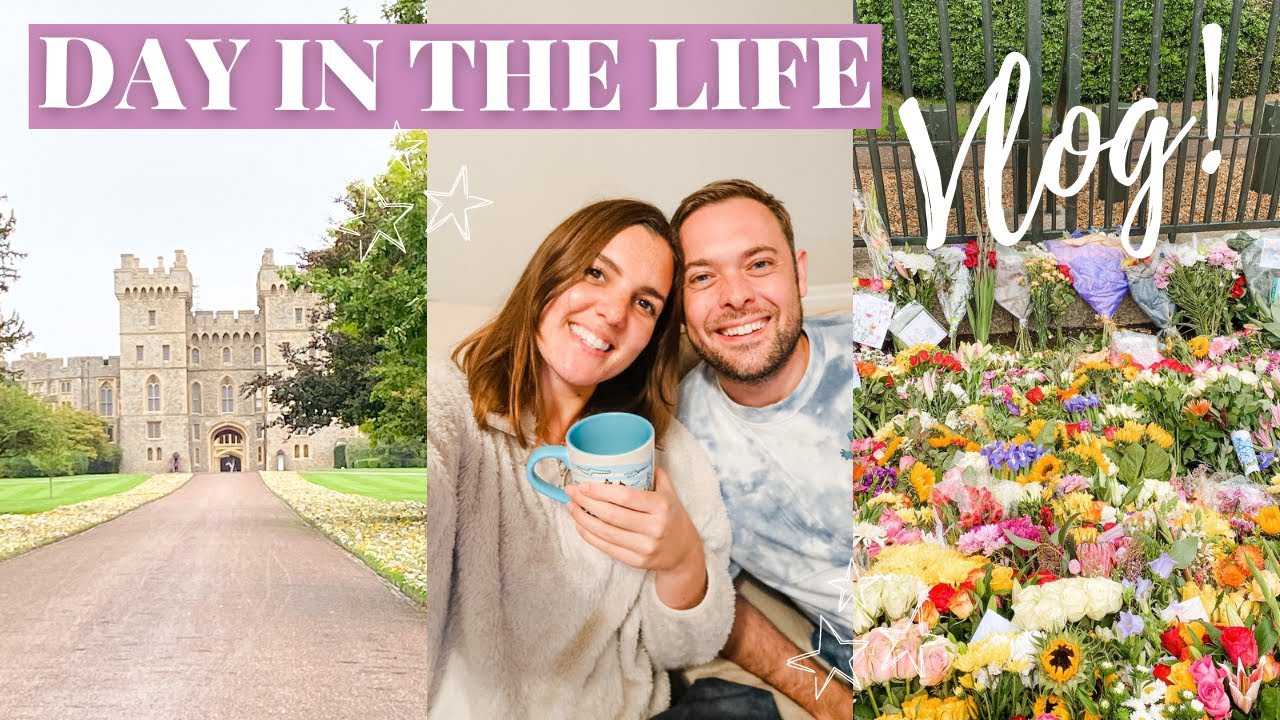 DISNEY PARK ANNOUNCEMENTS, PAYING OUR RESPECTS IN WINDSOR & COOKING | Day In The Life Vlog | AD