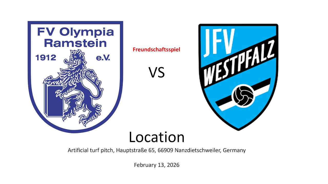 FV Olympia Ramstein vs JFV Westpfalz