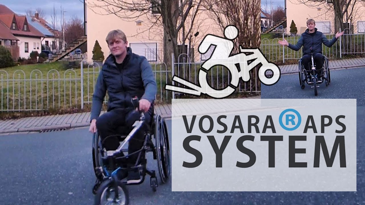 Vosara &reg; APS System - f&uuml;r spurstabiles und sicheres Rollstuhlfahren
