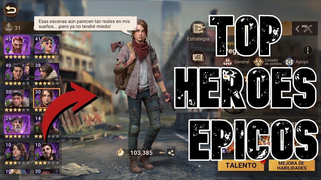 TOP HEROES EPICOS DOOMSDAY  | LAST SURVIVOR ESPAÑOL