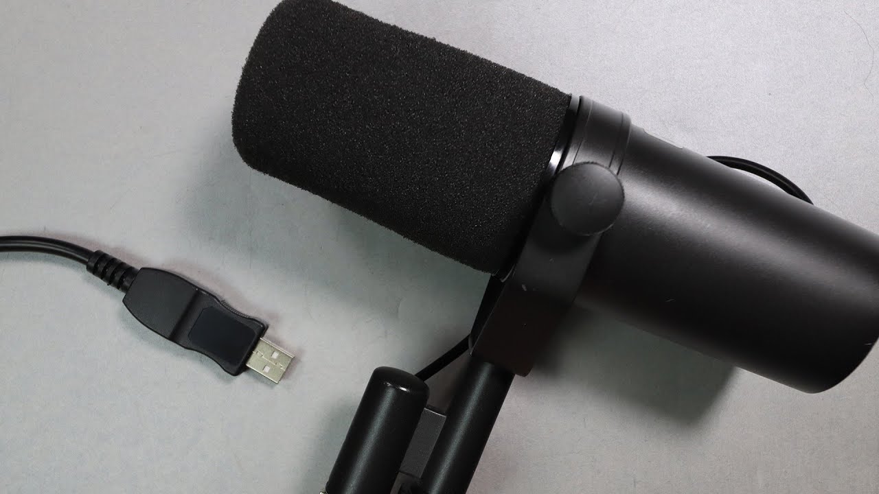 Работает ли SM7b с кабелем XLR-USB?