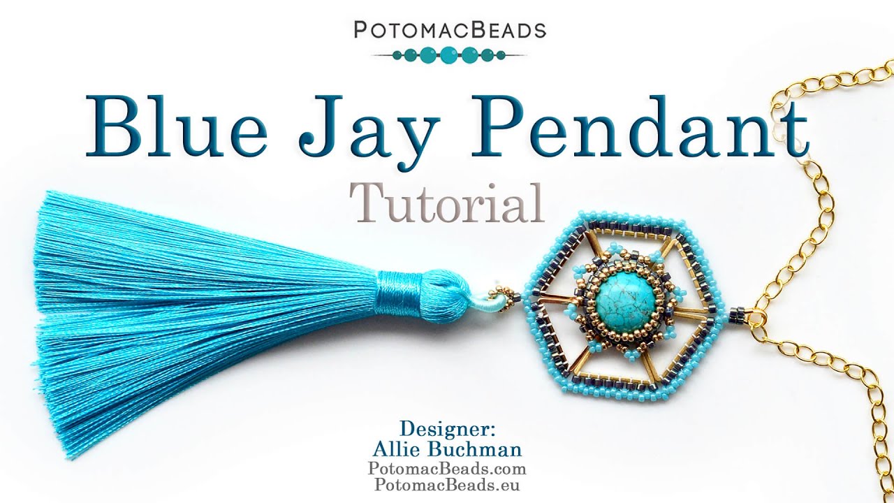 Blue Jay Pendant - DIY Jewelry Making Tutorial