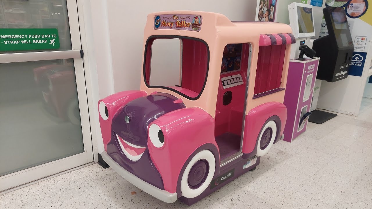 2000s R.G. Mitchell Hank's Storyteller Van Kiddie Ride (Rare) (Faulty)