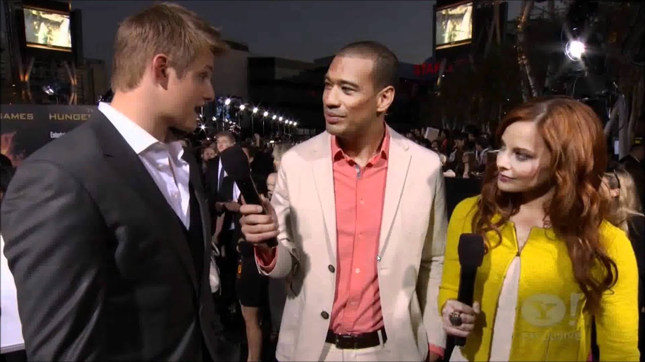 Alexander Ludwig  interview at the Hunger Games Black Carpet World Premiere