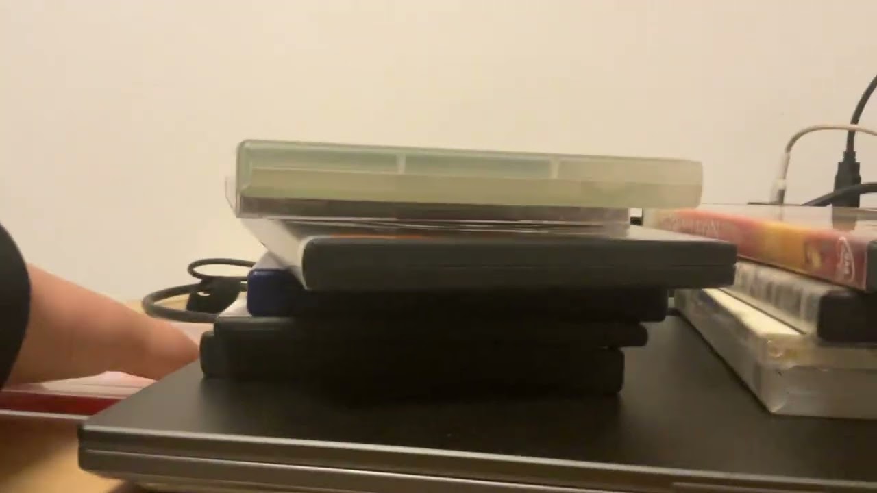 What happens when you put a foreign disc into a portable DVD player