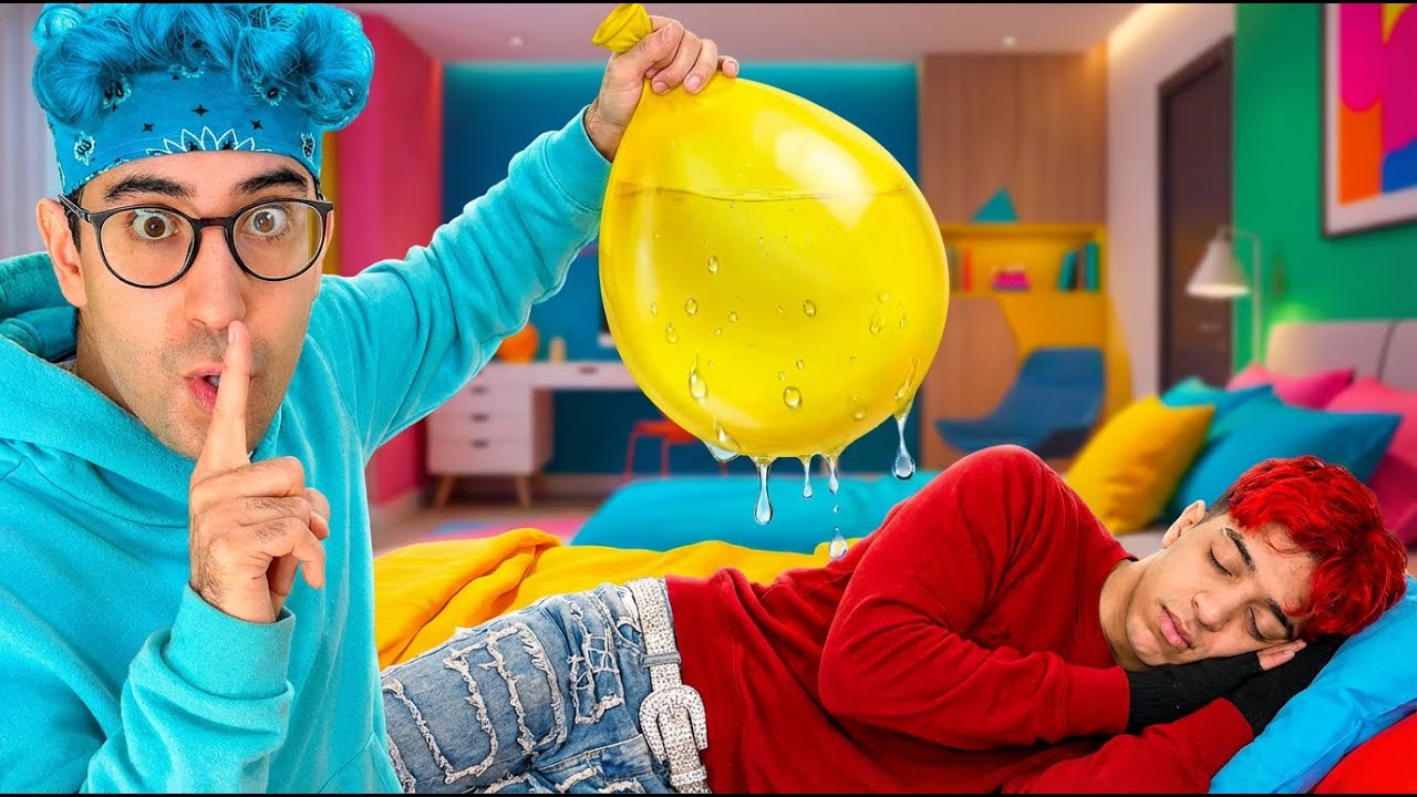 SCHERZO GAVETTONE a ZBLITO mentre DORME in STREAM HOUSE 3.0 !