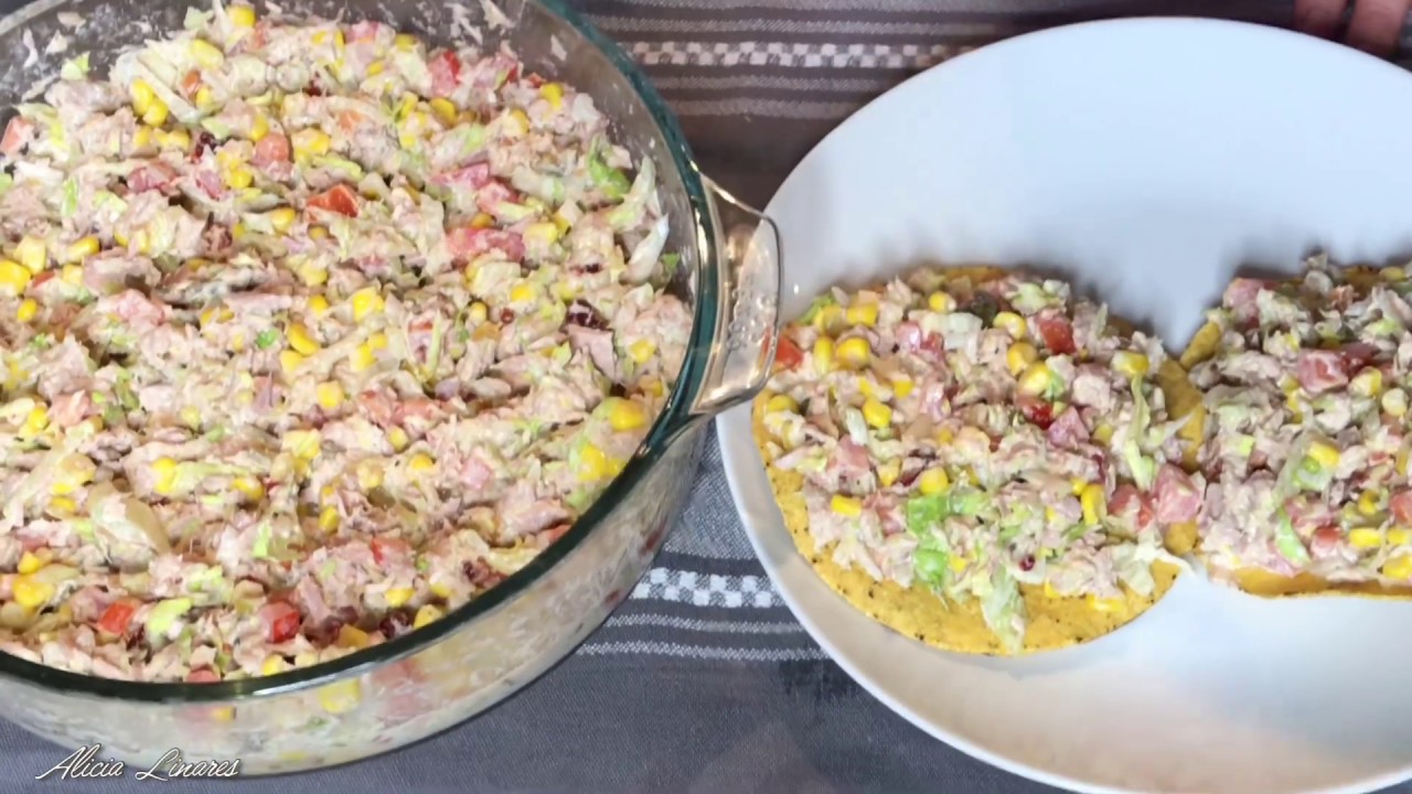 Receta de Tostadas de atún || Alicia Linares