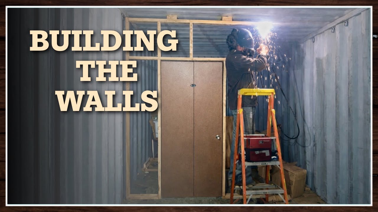 Building a Wall in The Train Container