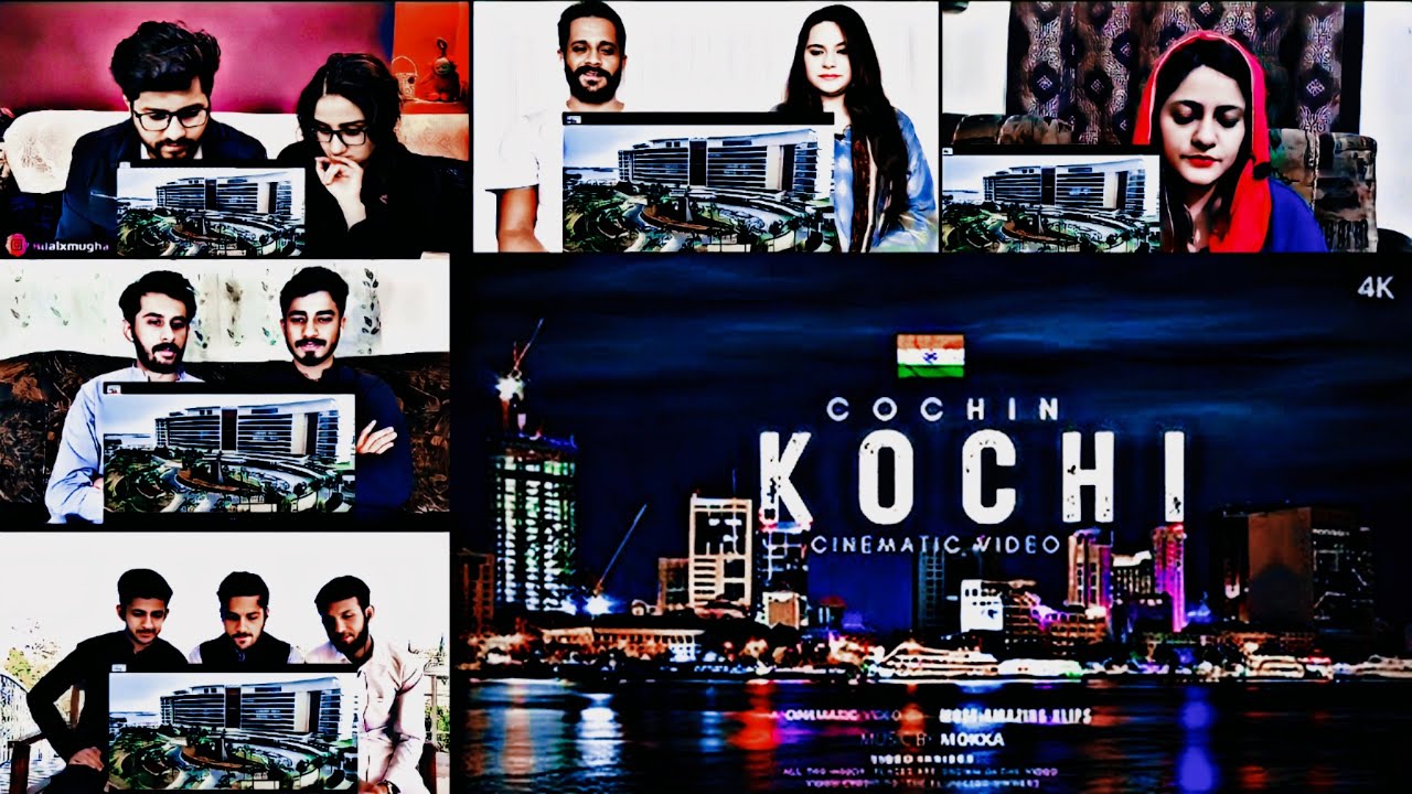 Kochi City 4K Cinematic Video: Mix Public Reaction | Kochi Kerala | Cochin City | Mashup Reaction