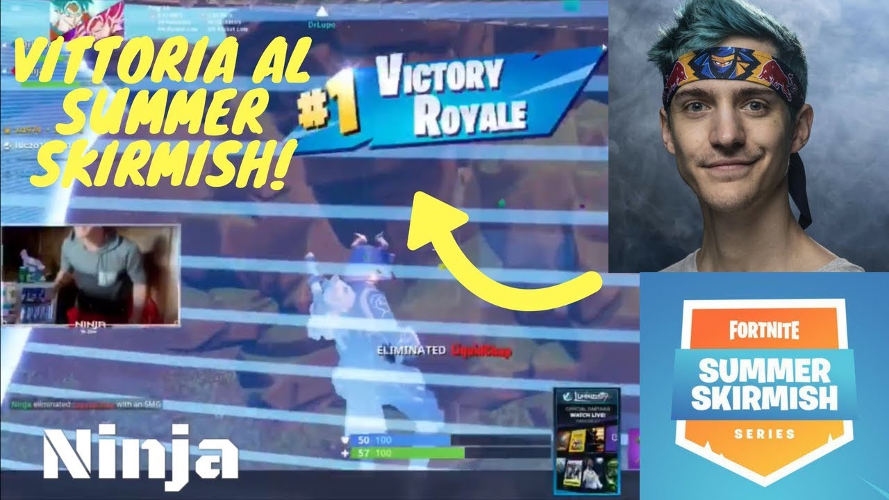 NINJA VINCE PER LA PRIMA VOLTA AL SUMMER SKIRMISH!! REAZIONE EPICA!!