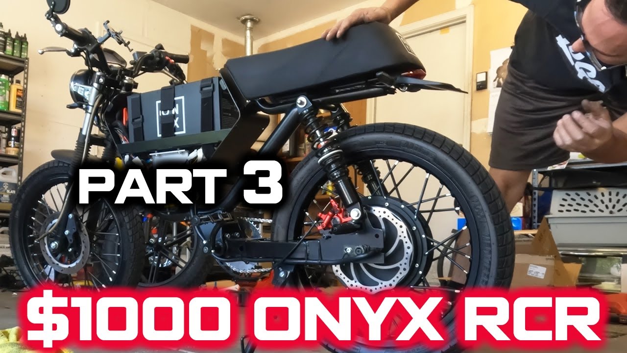 THE $1000 ONYX RCR Project - Brakes & Wiring PT.3