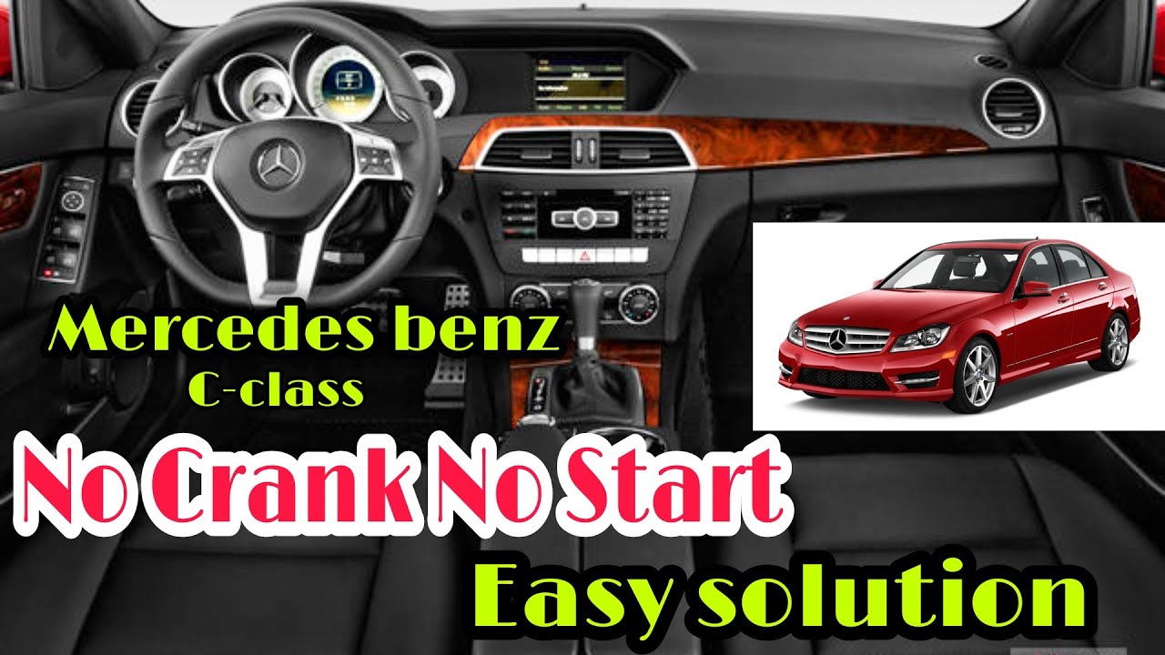 MERCEDES BENZ НЕ ЗАВОДИТСЯ ДВИГАТЕЛЬ. ПРОСТОЕ РЕШЕНИЕ.