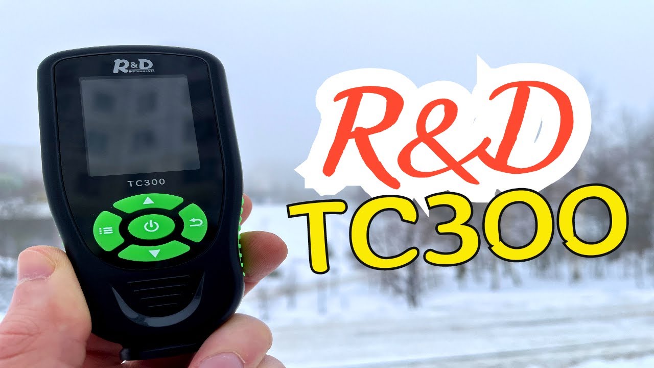 Толщиномер R & D TC300 | Автомобильный толщиномер R&D TC300