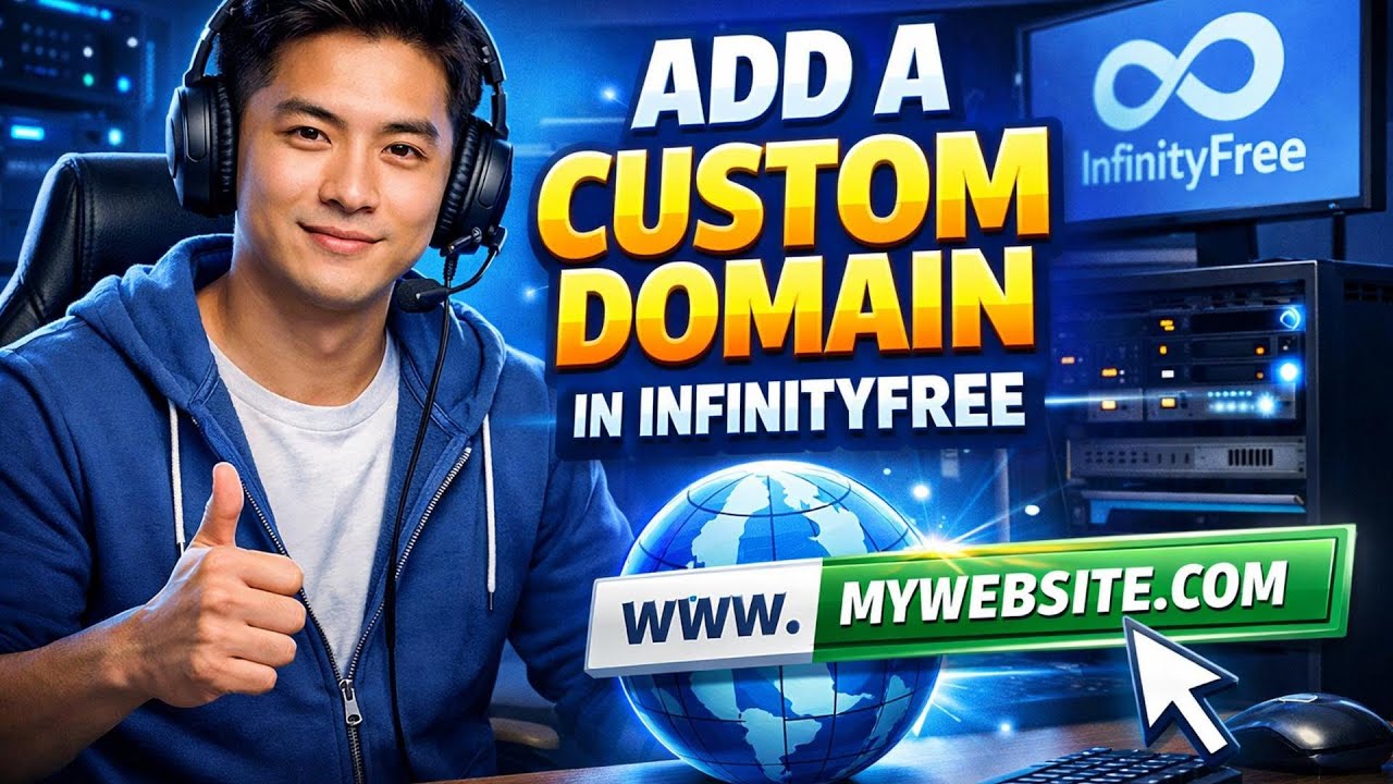 How to ADD a CUSTOM DOMAIN in InfinityFree (Step by Step)