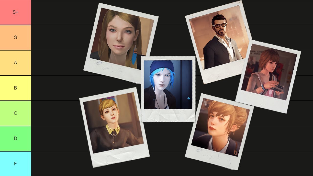 life is strange 1 character tier list