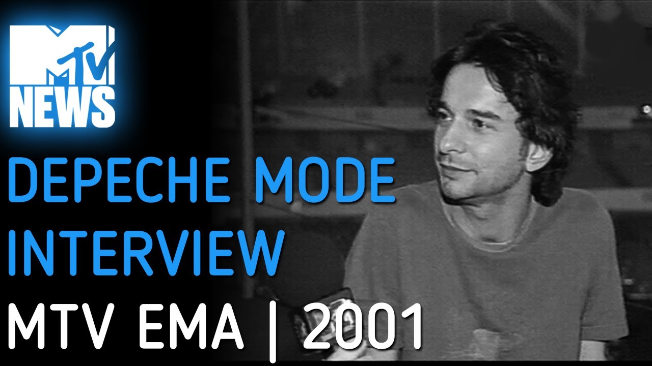 Depeche Mode | MTV EMA 2001 interview and web award nomination