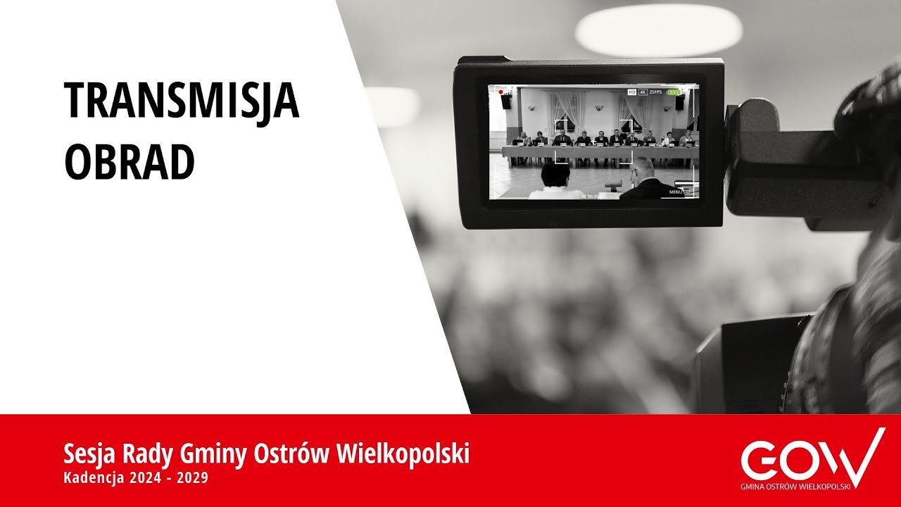XX Sesja Rady Gminy Ostrów Wielkopolski - 29 lipca 2025 r.